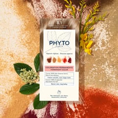 Phyto Hair Color 8.1 Rubio Claro Cendre