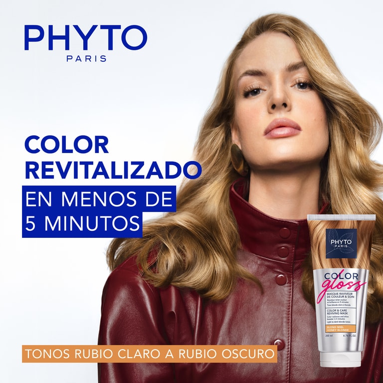 Color Gloss MASCARILLA REAVIVADORA DEL COLOR Y TRATAMIENTO - Rubio Miel