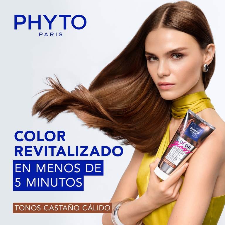 Color Gloss MASCARILLA REAVIVADORA DEL COLOR Y TRATAMIENTO - CASTAÑO CÁLIDO