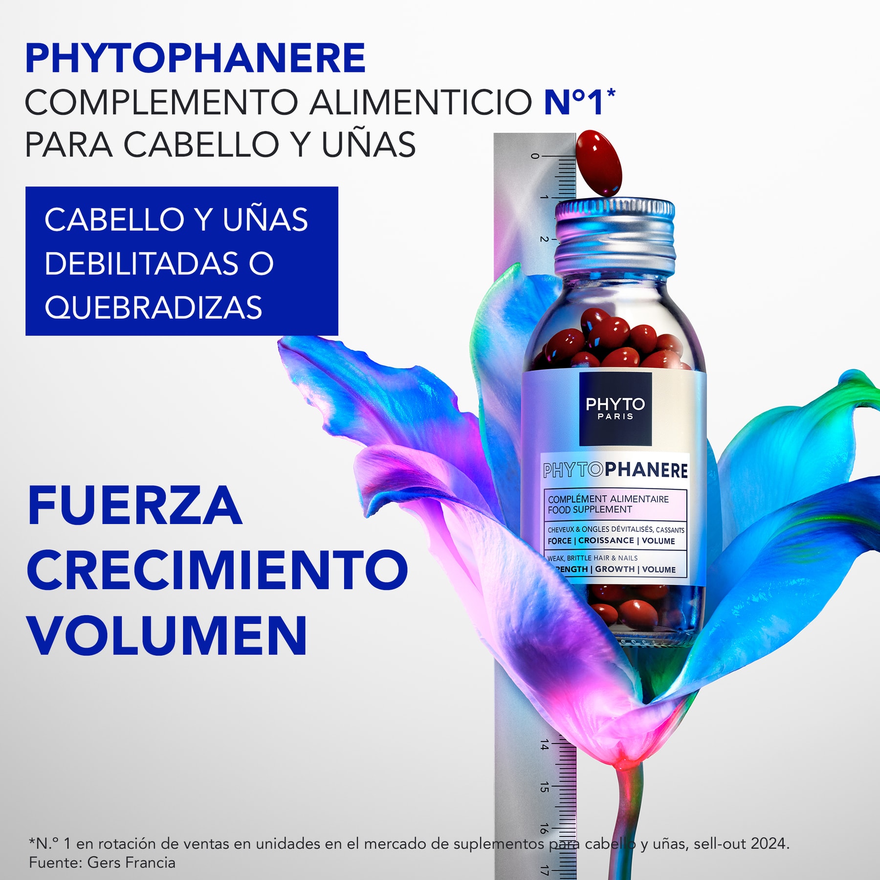 Phytophanere Duo Complemento alimenticio cápsulas cabello &uñas