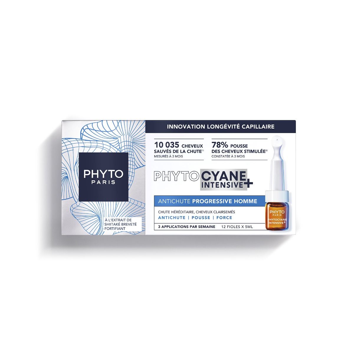 Phytocyane Intensive+ TRATAMIENTO ANTICAÍDA PROGRESIVA Hombre