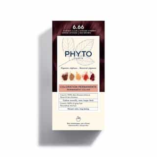 Phyto Hair Color 6.66 Castaño claro cereza intenso